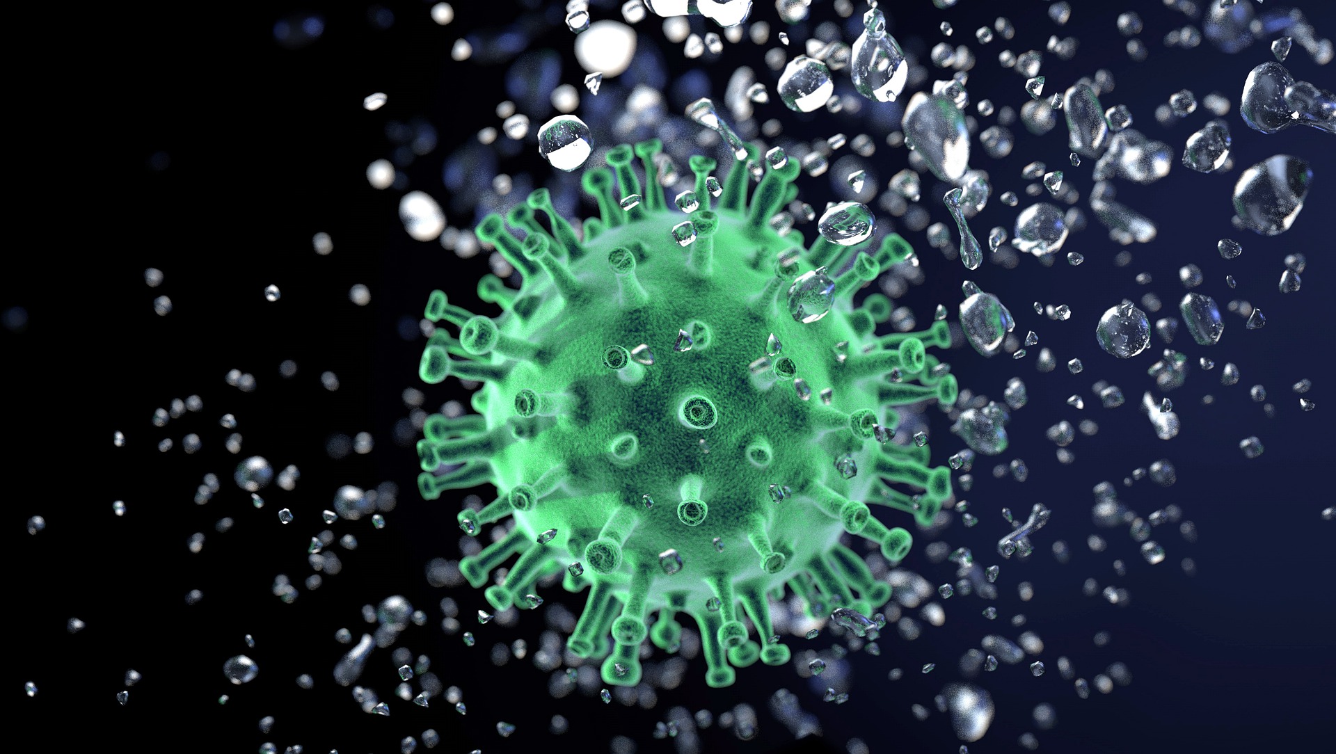Übertragung des Coronavirus durch Aerosole